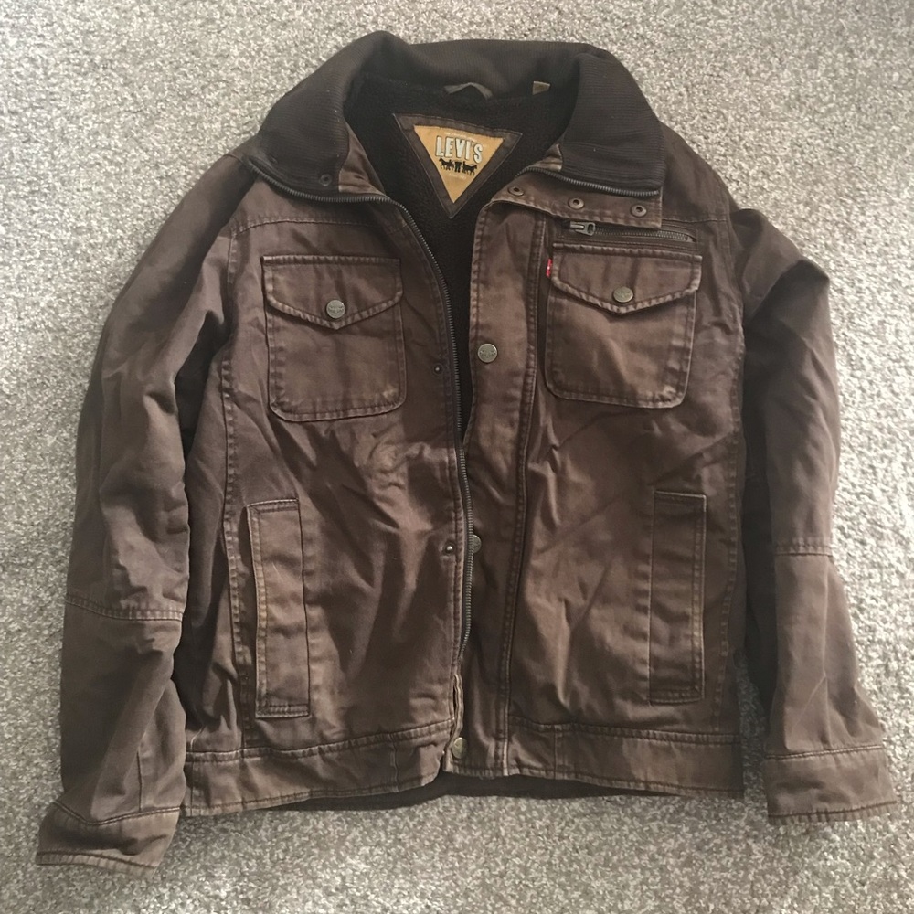 Levi’s Sherpa lined mens jacket
